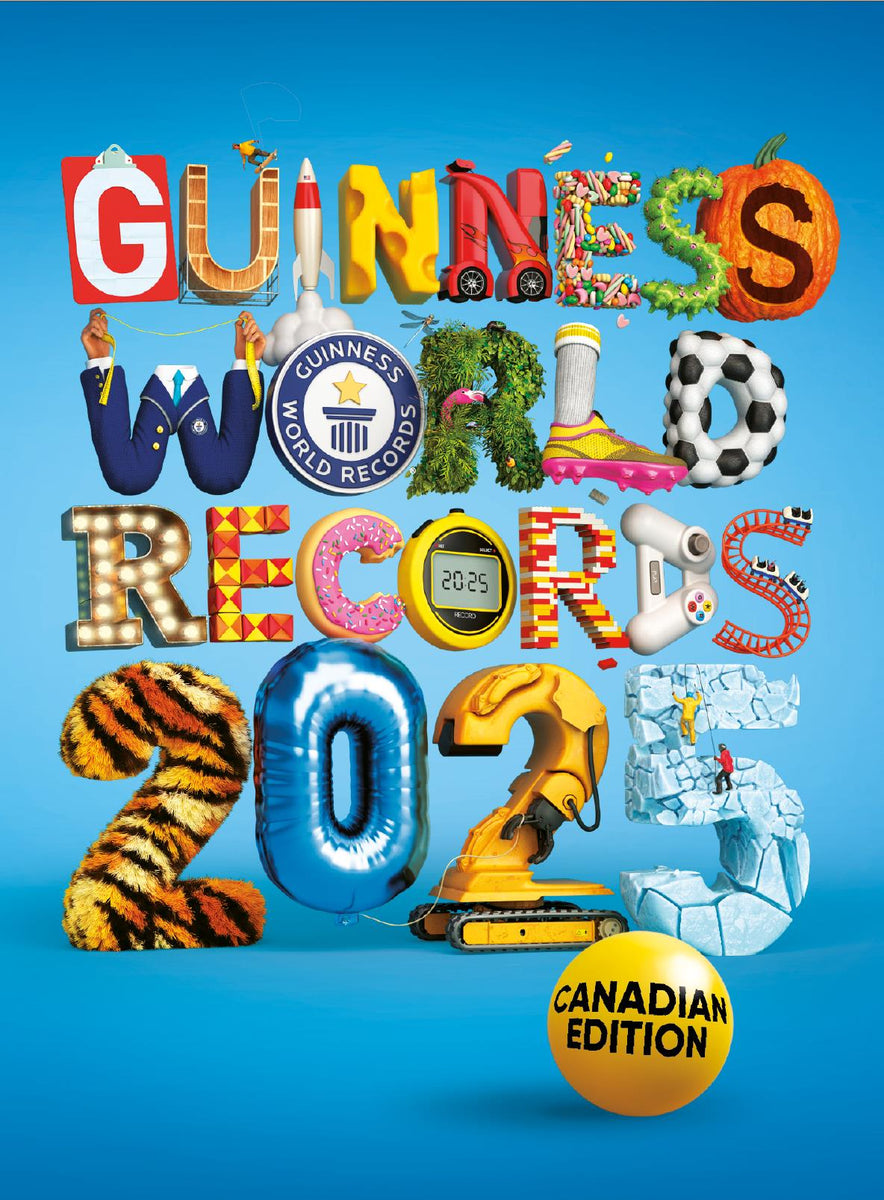 Guinness World Records 2025 TYPE Books