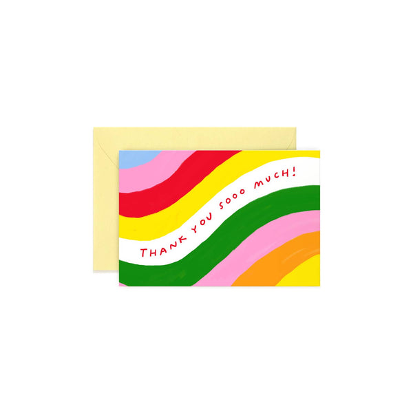 Thank You Rainbow Mini Notecard