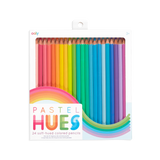 Pastel Hues Coloured Pencils: Set of 24