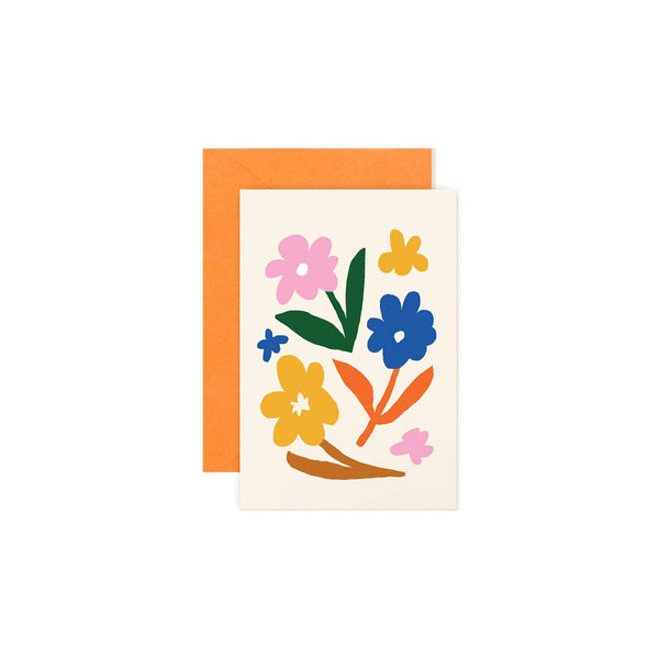Sun Flowers Mini Notecard