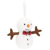 Festive Folly Snowman Ornament