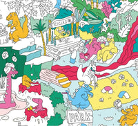 Giant Colouring Poster: Dinos