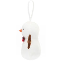 Festive Folly Snowman Ornament