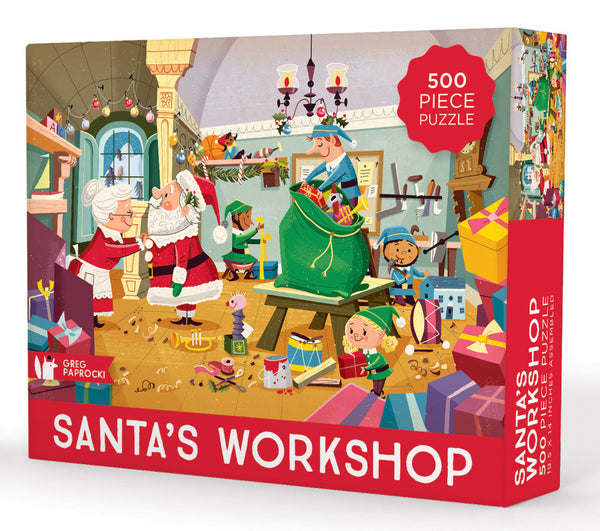 Santa's Workshop: 500 Piece Puzzle