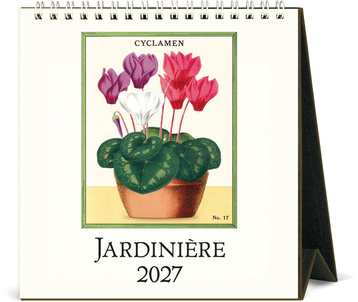 2027 Jardinière Desk Calendar