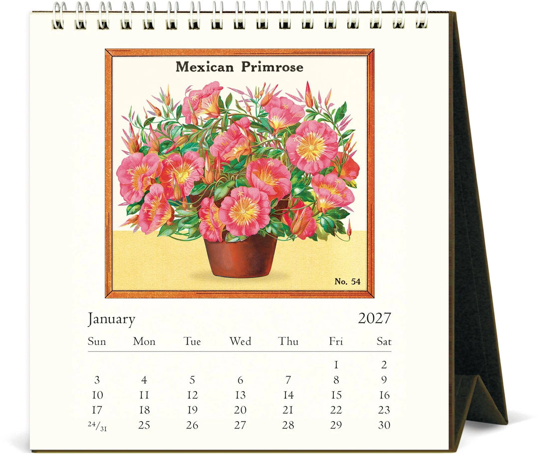 2027 Jardinière Desk Calendar