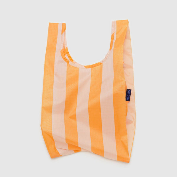 Baby Baggu: Tangerine Wide Stripe