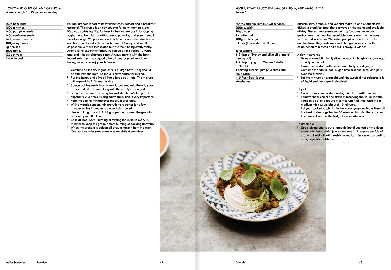 Atelier September: A place for daytime cooking – TYPE Books