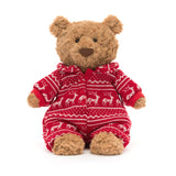 Bartholomew Bear Winter Pyjamas