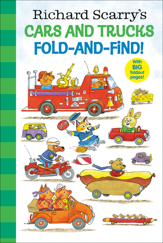 Richard Scarry's Cars and Trucks Fold-and-Find! – TYPE Books