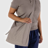 Large Nylon Sling Bag: Dove