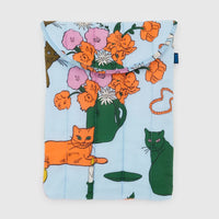 Puffy Laptop Sleeve 13"/14": Table Cats