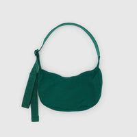 Small Nylon Crescent Bag: Cypress