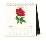 Cavallini & Co. Botanica 2025 Desk Calendar