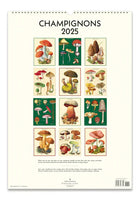 Cavallini & Co. Champignons 2025 Wall Calendar