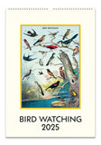 Cavallini & Co. Bird Watching 2025 Wall Calendar