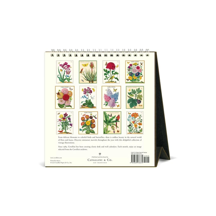2027 Flora & Fauna Desk Calendar