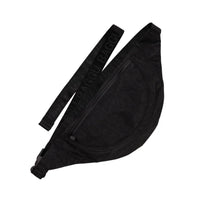 Crescent Fanny Pack: Black