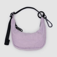 Crescent Bag Charm: Dusty Pink