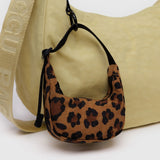 Crescent Bag Charm: Leopard