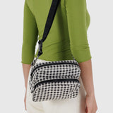 Fanny Pack: Black & Whiite Gingham