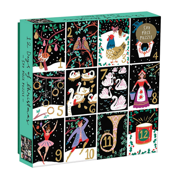 12 Days of Christmas: 500 Piece Puzzle