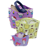 Go Pouch Set: Hello Kitty and Friends Florals