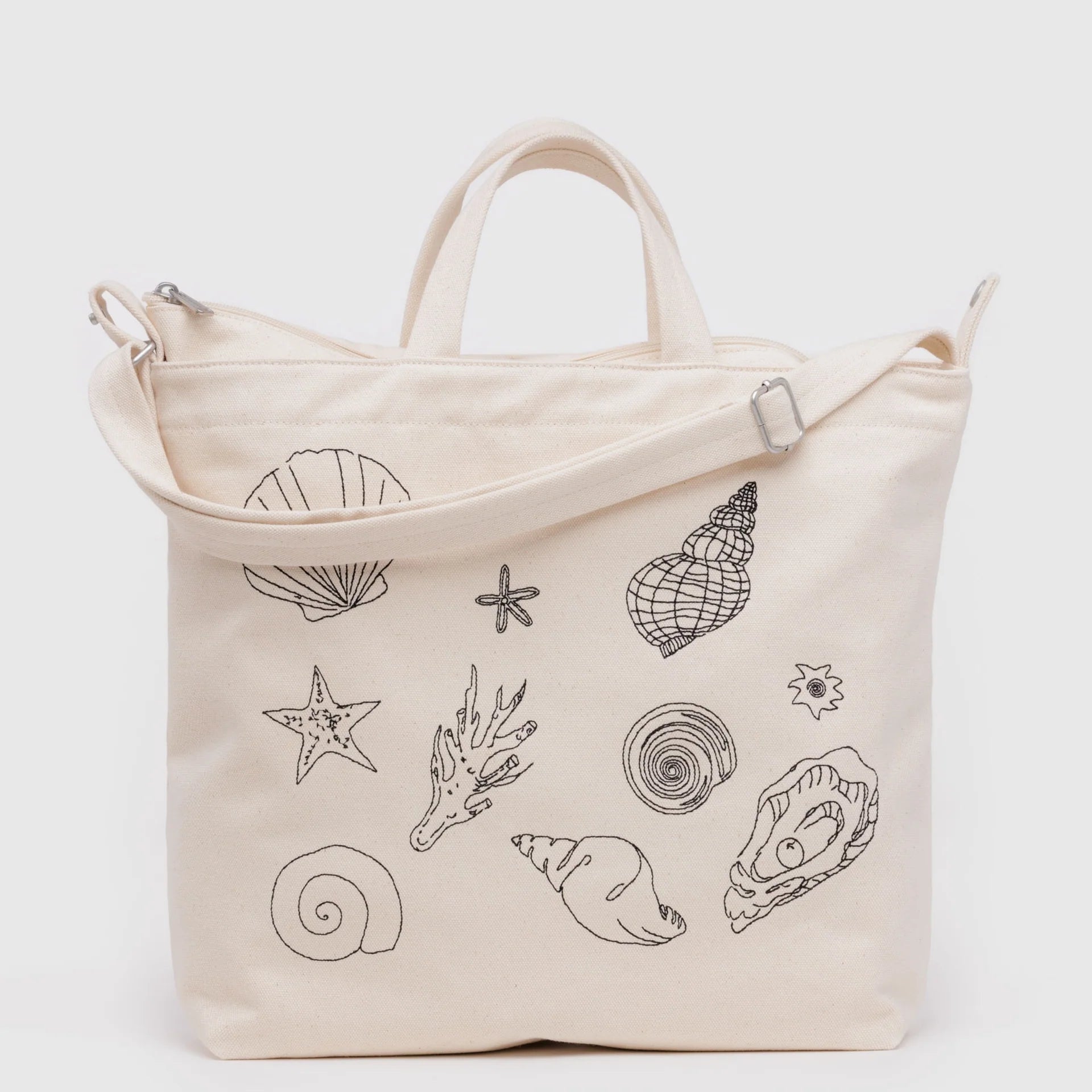 BAGGU トートバッグ Horizontal Zip Duck Bag Baggu Horizontal Zip Duck Bag – The Knitting Loft