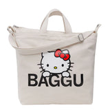 Horizontal Zip Duck Bag: Hello Kitty
