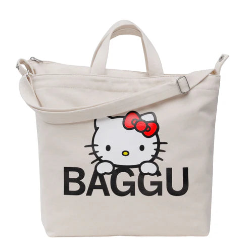 Horizontal Zip Duck Bag: Hello Kitty