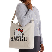 Horizontal Zip Duck Bag: Hello Kitty