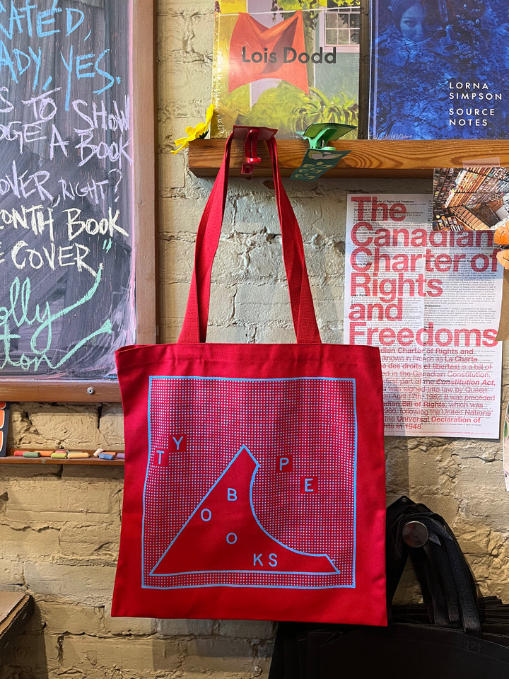 TYPE x Micah Lexier 20th Anniversary Tote (Red)
