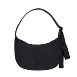 Medium Nylon Crescent Bag: Western Appliqué