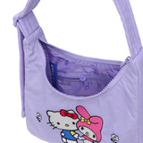 Mini Nylon Shoulder Bag: Hello Kitty & My Melody