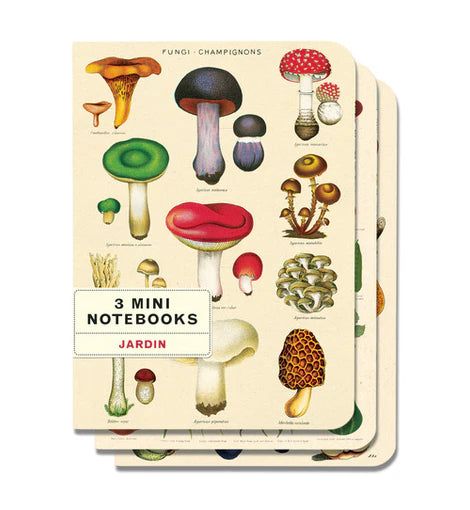 Cavallini & Co. Le Jardin Mini Notebook Set