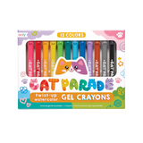 Cat Parade Gel Crayons: Set of 12