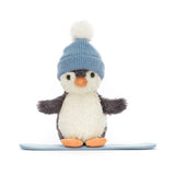 Peanut Penguin Snowboarding