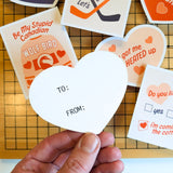 "Heated Rivalry" Valentine's Day Cards - Set of 7