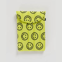 Puffy Laptop Sleeve 13"/14": Yellow Happy