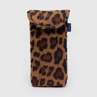 Puffy Glasses Sleeve: Leopard