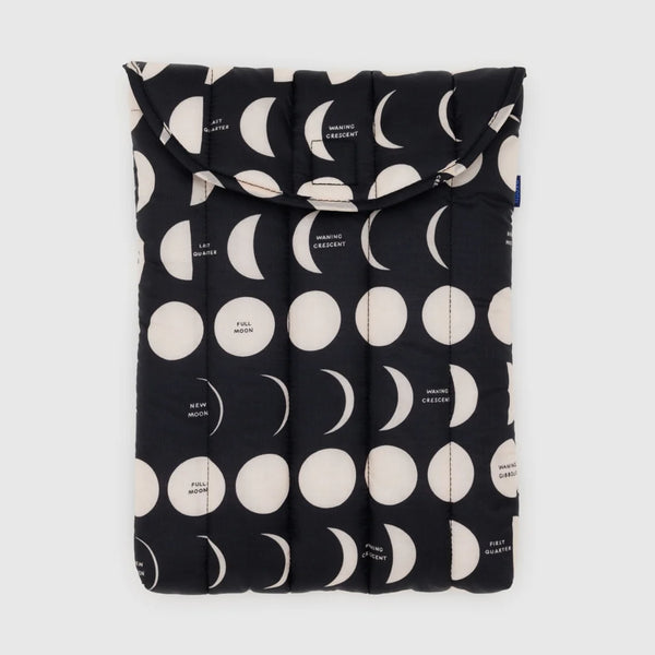 Puffy Laptop Sleeve 13"/14": Moon