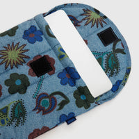 Puffy Laptop Sleeve 16": Digital Denim Birds