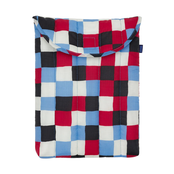 Puffy Laptop Sleeve 13"/14": Painted Check