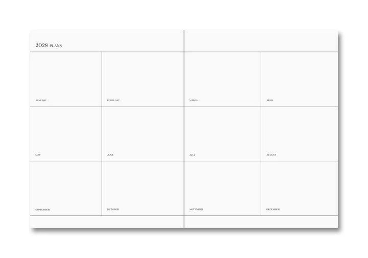 Important Flowers Planner 2027 [OCT.1]