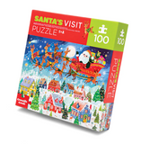 Santa's Visit: 100 Piece Puzzle