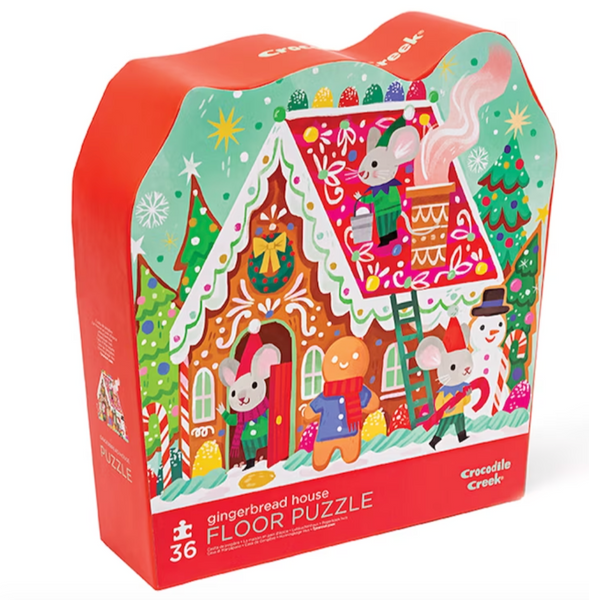 Gingerbread House: 36 Piece Floor Puzzle