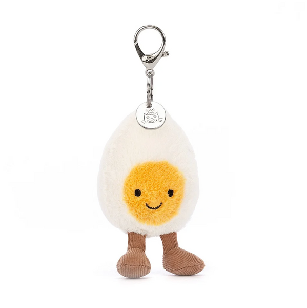 Amuseable Happy Boiled Egg: Bag Charm