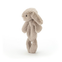 Bashful Beige Bunny Ring Rattle