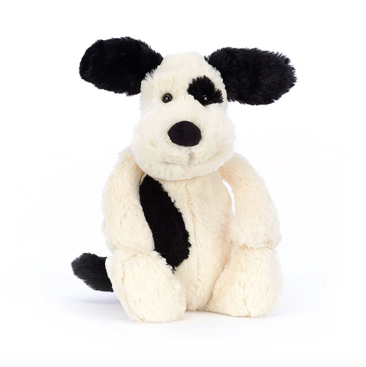 Bashful Black & Cream Puppy