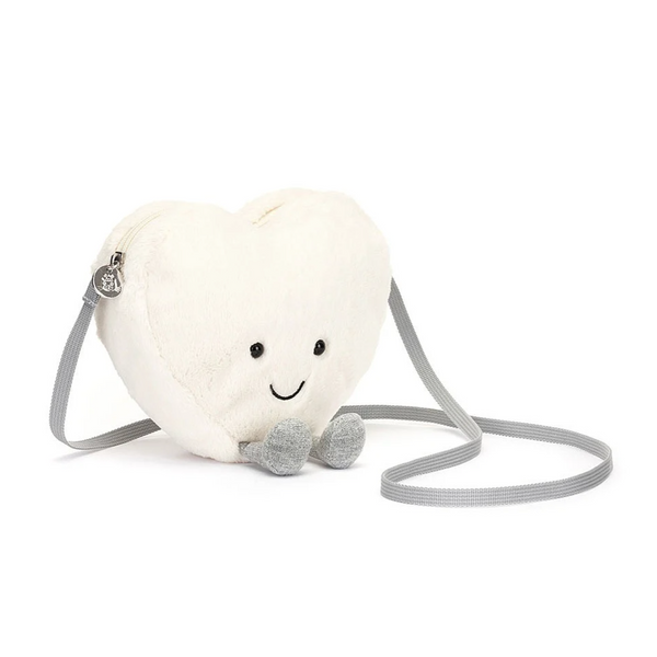 Amuseable Cream Heart Bag